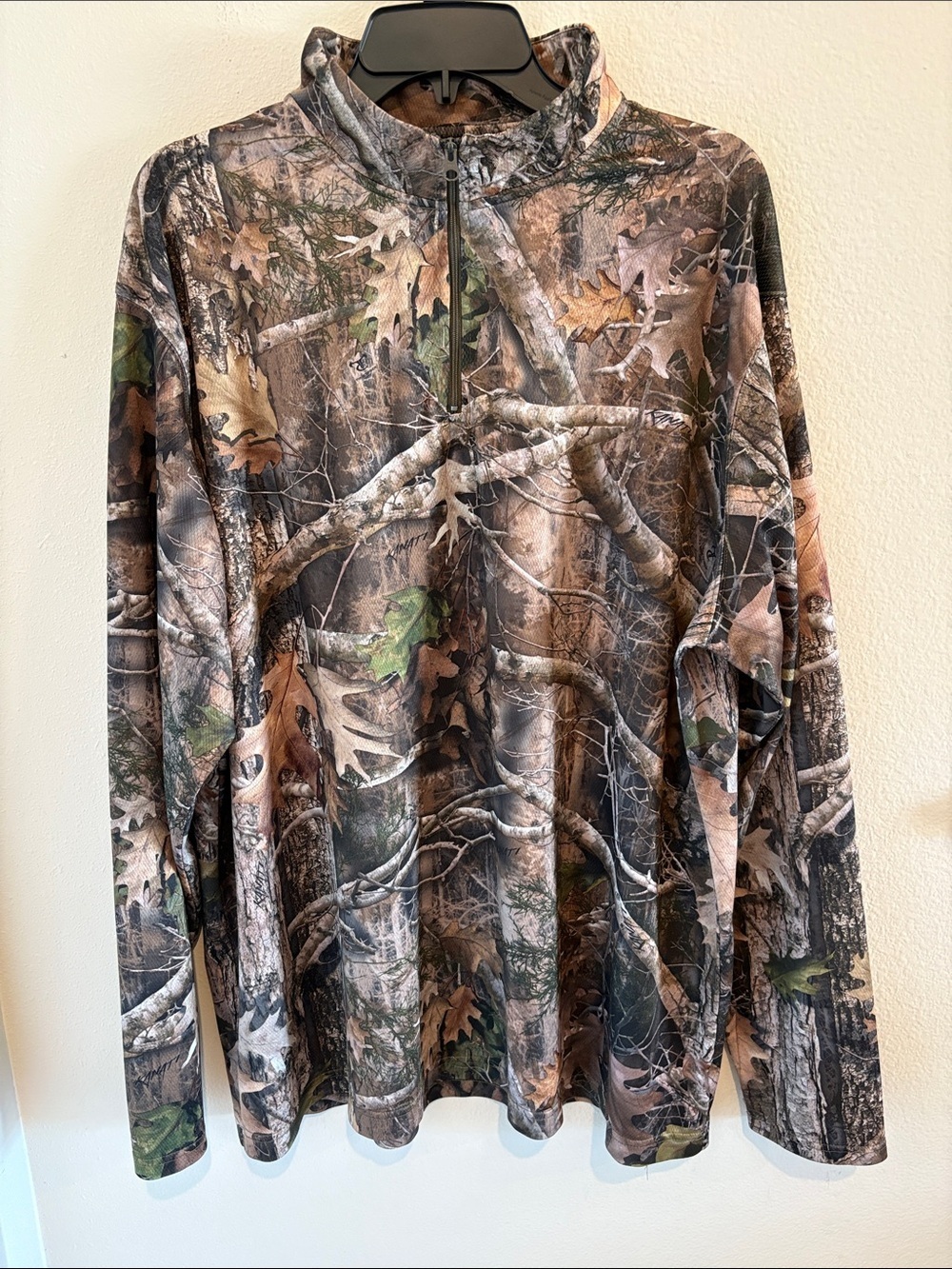 Cabela's Camouflage Quarter zip jacket